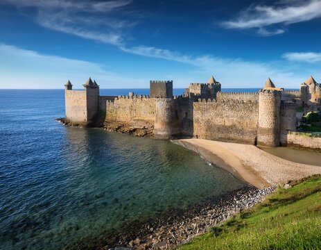 castro de barona en porto do son