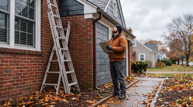 Fall exterior inspection for home pest prevention