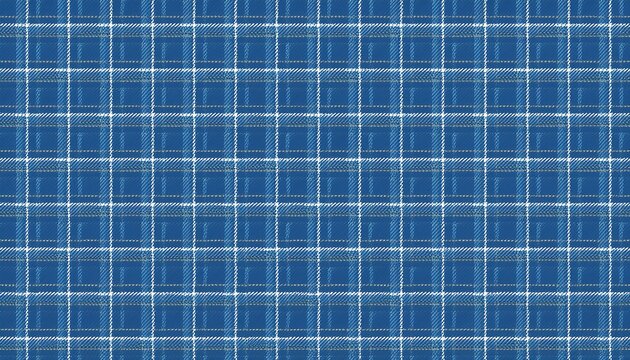 blue diagonal abstract plaid seamless pattern fabric texture blue color for background tartan background in blue color