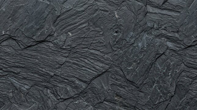 Dark gray slate stone texture with subtle variations in tone and natural patterns