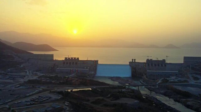 Grand Ethiopian Renaissance Dam, Nile Dam Ethiopia, Millennium Dam, Blue Nile River, hydroelectric power plant