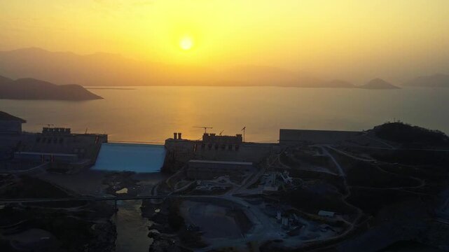 Grand Ethiopian Renaissance Dam, Nile Dam Ethiopia, Millennium Dam, Blue Nile River, hydroelectric power plant