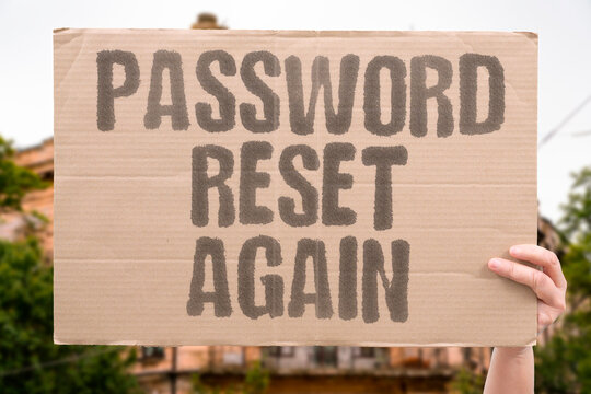 "Password reset again" The system thinks you forgot a recent change. PASSWORD. SECURITY. FRUSTRATION. REPEAT. SYSTEM.