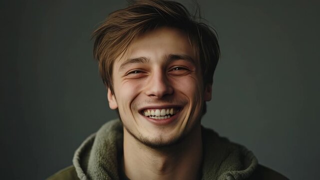 A cheerful individual radiating positivity.