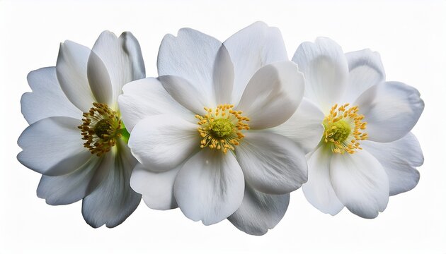 Flor Blanca Aislada