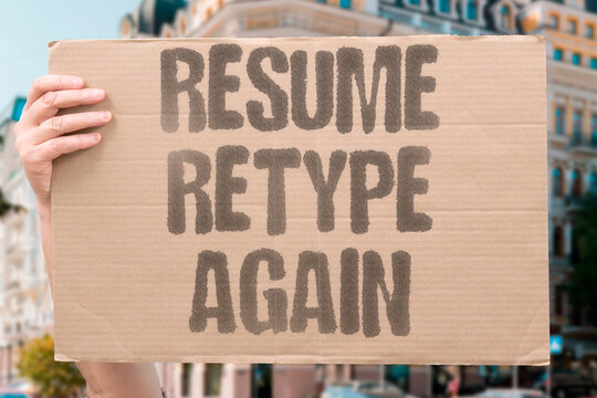 "Resume retype again" Uploading and then manually entering the same data is draining. APPLICATION. REDUNDANT. FORM. RESUME. REPETITIVE.