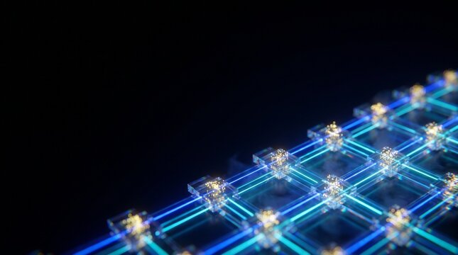 The Luminous Logic: Dark Mode Photonic Data Array and Absolute OLED Void