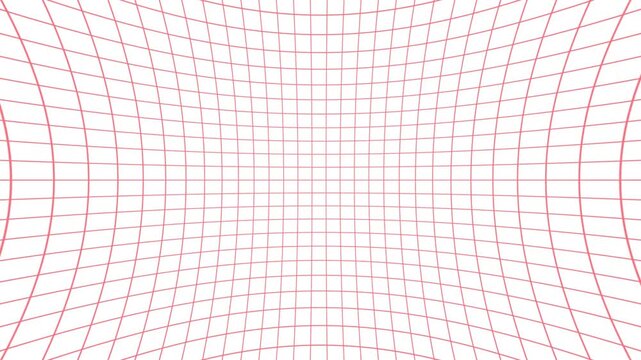 gradient perspective geometric graph pattern grid Horizontal background on black Loop, animated grid line moving pattern background,