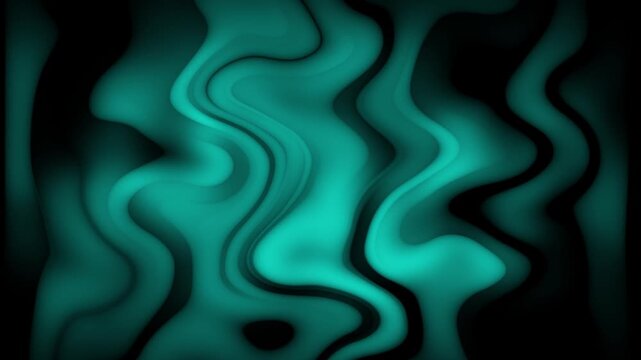 Animated 3D waving cloth texture. Liquid holographic background. Smooth silk cloth surface with ripples and folds in tissue. 4K 3D rendering seamless looping animation. High quality 4k footage