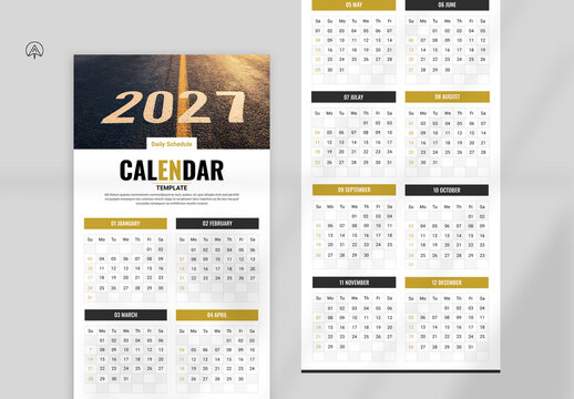 Daily Schedule Calendar