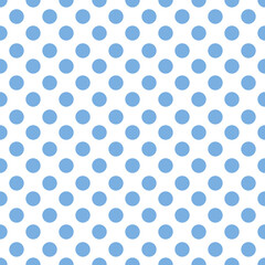 Tomato Girl Summer pattern, blue polka dot prints. Mediterranean market aesthetic, Italian summer lifestyle, rustic farmhouse charm, seasonal harvest concept, organic food branding © SashaKondr