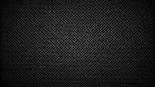 Luxury black fabric texture with subtle fiber pattern, dark canvas cloth background for branding, mockups, fashion, packaging and premium design projects.