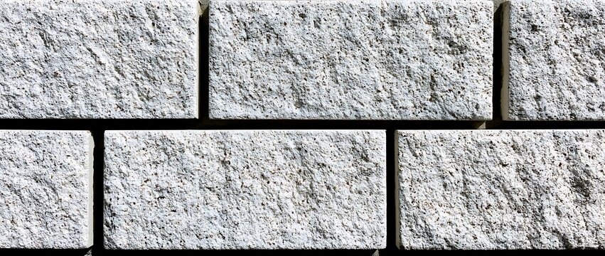 Industrial gray concrete tile texture, weathered cement block wall background, seamless architectural stone surface for interior design