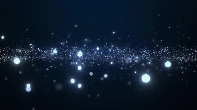 Timelapse of shimmering stars in deep space galaxy, 4k cosmic motion