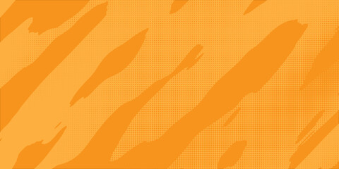 Fototapeta premium Creative Orange halftone dot pattern background vector illustration. background eps10