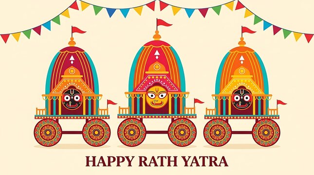 Lord Jagannath Rath Yatra Puri Odisha