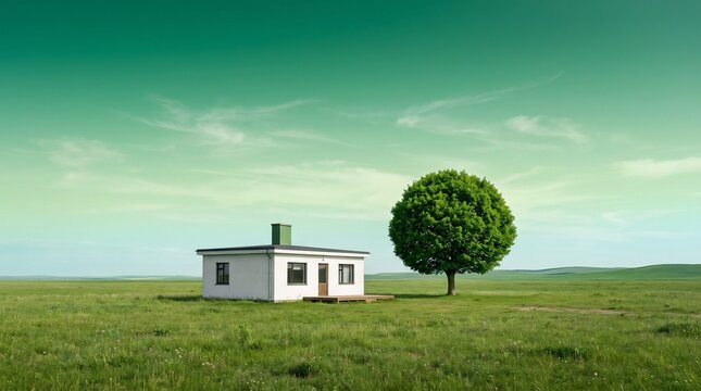 House and tree
