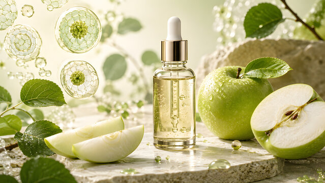 Apple Stemcells Serum with  plant-based PDRN