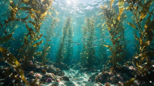 Beautiful sea plants