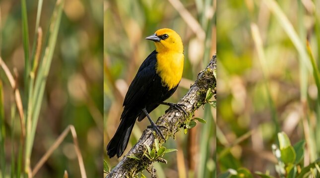 Yellow headed blackbird
