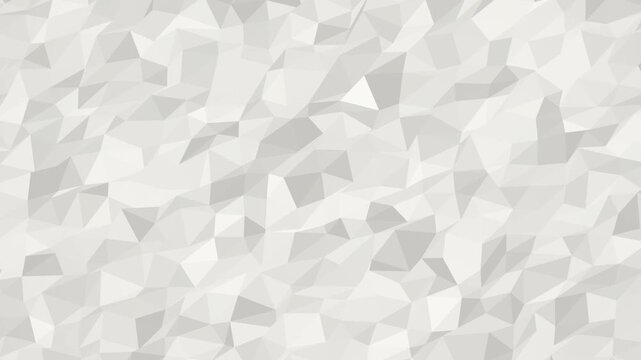 Gray low poly abstract polygon pattern texture, representing modern geometric design, minimal background, and creative motion graphic overlay.