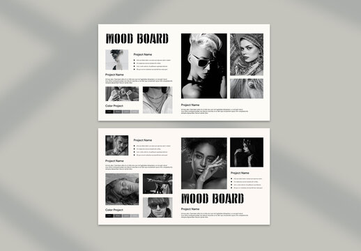 Mood Board Layout Design