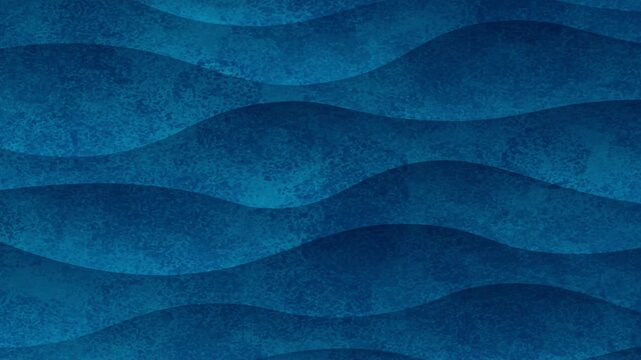 Blue Abstract Wave Pattern Texture 4K