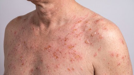 Naklejka premium Pemphigus Foliaceus