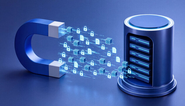 Harvest Now, Decrypt Later Threat with Encrypted Data and Secure Digital Server
