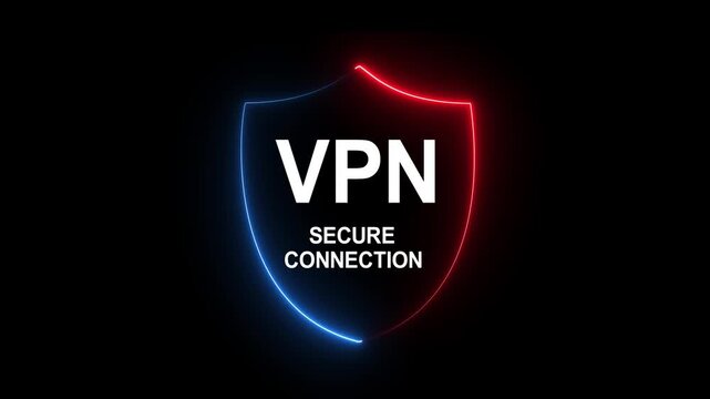glowing neon Zero trust security cloud data protection network system vpn connection technology smart business secure tablet shield privacy protection secure connection tablet with glowing vpn shield