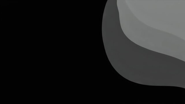 Abstract grayscale background with flowing lines and shadows.