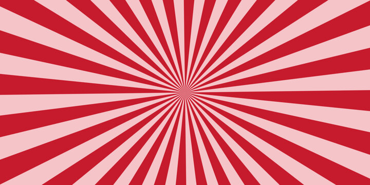 A vibrant red and pink radial burst background design, evoking energy and dynamism, perfect for graphic design projects needing a bold statement.
