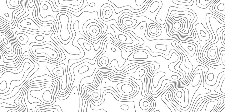 Detailed terrain contour line background with abstract elevation pattern, flowing isoline pattern with natural spacing, for cover, banner and social media.