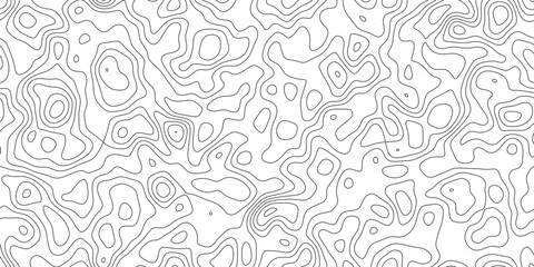 Detailed abstract abstract contour terrain background, geographic mapping lines with smooth organic curves, for presentation, wallpaper and copy space. © QUALITY BOOST