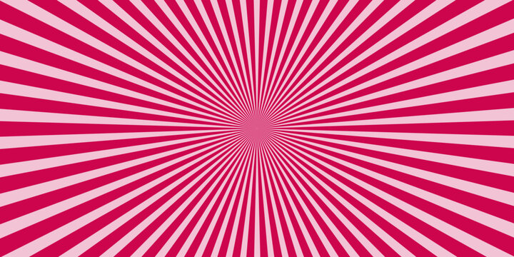 A mesmerizing abstract background of radiating pink stripes, creating a dynamic and eye-catching visual effect with a subtle hypnotic quality.