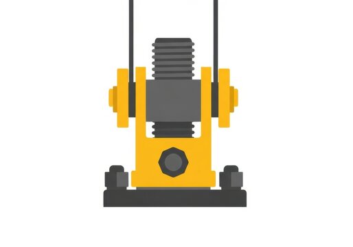 Industrial heavy duty screw jack mechanical equipment part