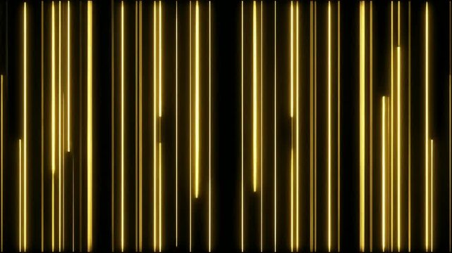 縦に伸びる金色のレーザー光線