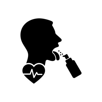 Nitroglycerin Spray Treatment Icon