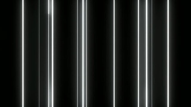 白いレーザーが伸びる直線的な光