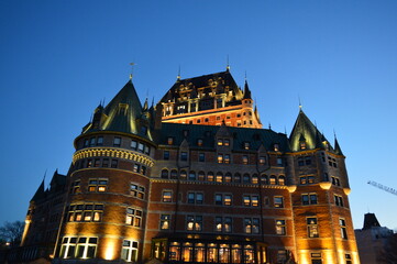 Fototapeta premium Chateau à Quebec City
