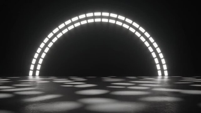 underwater tunnel with soft blue light and gentle water reflection