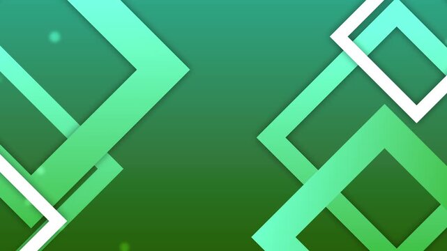 Abstract geometric background with overlapping diamond frames modern tech style animation