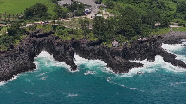 Jungmun Beach - Seogwipo - Jeju Island - South Korea
