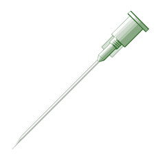 Fototapeta premium syringe isolated on Transparent Background