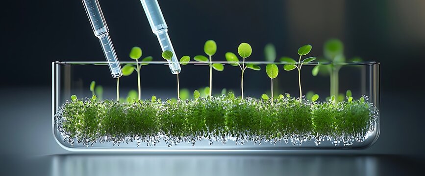 Lab-grown plants