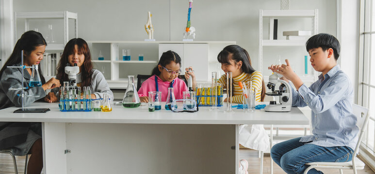 Students explore science with enthusiasm and curiosity