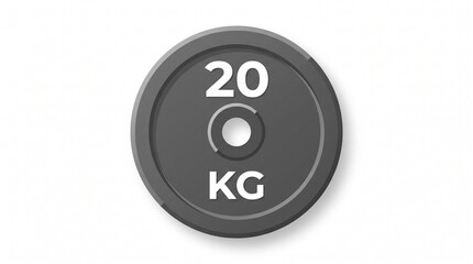 Obraz premium number eight on white background