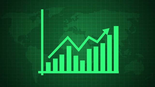 Revenue and Profit Growth Animation for Corporate Business Reports