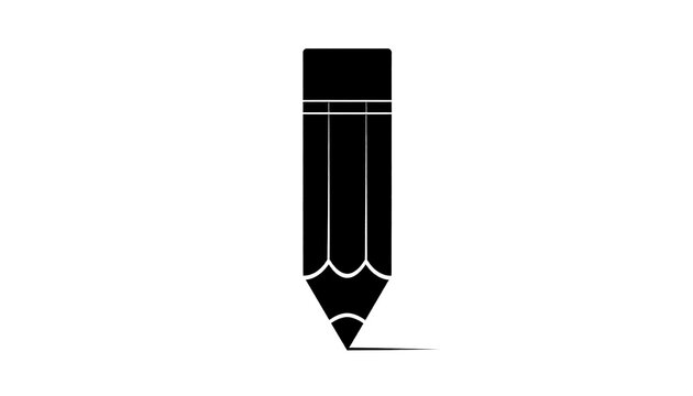 Black and white vertical progress bar icon.