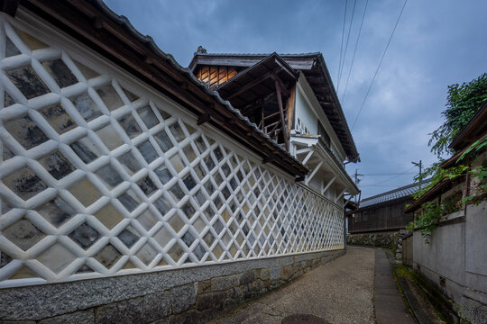 岩村町本通り 重伝建の町並み 岐阜県恵那市